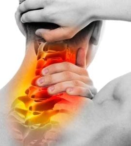 Neck cracking pain