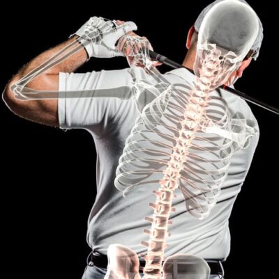 Golf Swing Spine Diagram