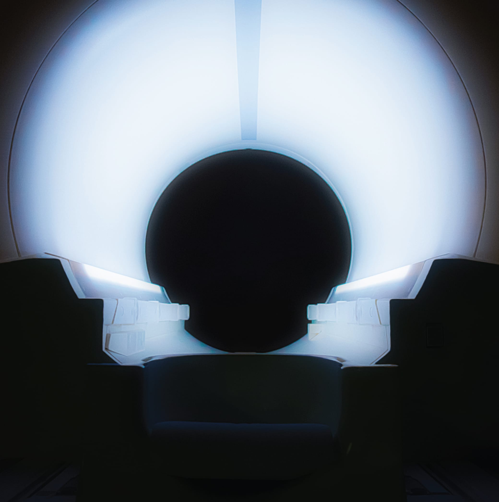 MRI Inside tube