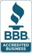 Better Business Bureau official logo in blue and white